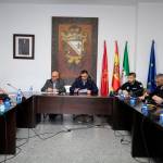 Junta Local de Seguridad junto al alcalde de Begíjar. / Subdelegación del Gobierno.