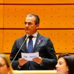 Bermúdez, en una intervención en el Senado. / PP de Jaén. 