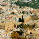 Vista aérea de la ciudad de Úbeda.
