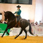 Ana Calabrús, campeona de la Primera Califica de Caballos Jóvenes de la Copa Ancce El Molino de Alta Escuela. / Salón Internacional del Caballo (SICAB).