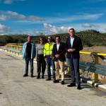 Visita a la intervención ejecutada en la carretera JA-2931. / Diputación de Jaén.