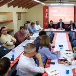 Reunión del Foro de Alcaldes y Alcaldesas del PSOE de Jaén. / PSOE de Jaén.