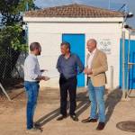 Visita del diputado de Servicios Municipales de Jaén, José Luis Hidalgo, a la aldea de La Porrosa, en Chiclana de Segura. / Diputación de Jaén.