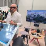 Demostración de la experiencia inmersiva de la empresa Zángano Pictures 360. / P. Espinosa.