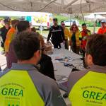 Efectivos participantes en el simulacro. / Agencias de Emergencias de Andalucía (EMA).