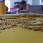 Bordado del taller Oliva y Oro. / Taller Oliva y Oro.