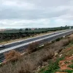 Tramo de la A-32 que une Úbeda con Torreperogil. 
