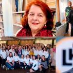 Cuatro personalidades y colectivos que se reconocen hoy: arriba, Baltasar Garzón y deportivas y directivos del Unicaja Jaén Paraíso Interior; abajo, empleadas de Macrosad en un área comarcal de la provincia y la escritora linarense Fanny Rubio.