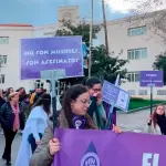 Imagen de la manifestación del 8-M celebrada el año pasado. / Ana Isabel Bravo.