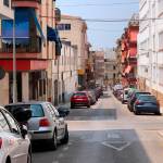 Calle Hernán Cortes en Linares. 