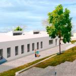 Infografía del nuevo aulario para el CEIP Antonio Machado, en Peal de Becerro. / Junta de Andalucía.