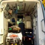 Interior de una ambulancia. Archivo. / Europa Press.