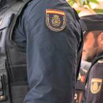 Imagen de archivo de dos agentes de la Policía Nacional. 
