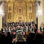  La Orquesta Sinfónica de Baeza y Coral Baezana interpreta el Miserere en la Catedral de Baeza. / Nacho Guzguti / Diario JAÉN. 