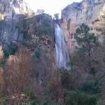 Captura de pantalla de la cascada del Chorrogil. 