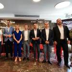 Foto de familia de la presentación de la iniciativa Hostelería #PorElClima en Jaén. / Álex Gómez / Diario JAÉN.