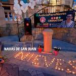 Recordatorio de Nieves en una concentración celebrada en navas en septiembre de 2022. / Justicia Para Nieves / Vía Europa Press.