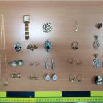 Joyas recuperadas del hurto. / Guardia Civil. 