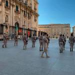 Acto de las Fuerzas Armadas en la Plaza de Santa María de Jaén. / Miguel Ángel Vega / Diario JAÉN. 