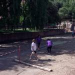 Foto de archivo de la práctica de bolos serranos en Beas de Segura. / Diputación de Jaén.