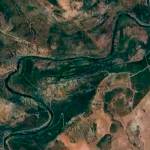 Imagen satelital del río Guadalmena. / Google Maps.