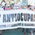  Manifestación de la Plataforma de Afectados por la Okupación. / Archivo Diario JAÉN