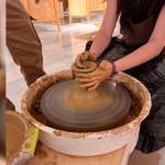 Taller de cerámica en Bailén. Archivo.