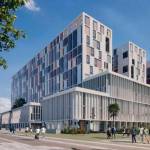 Infografía del Nuevo Hospital de Málaga.