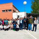 Alumnos y usuarios del CPA de Jódar, en una actividad intergeneracional. / Junta de Andalucía.