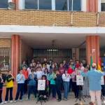 Captura del vídeo del alumnado del CEIP Virgen de la Fuensanta. 