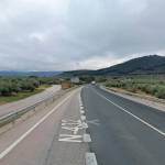 La N-432, a su paso por Alcaudete, donde ha tenido lugar el accidente. / Google Street View. 