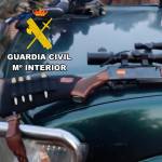 Rifle incautado por la Guardia Civil. 