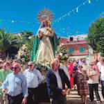 La Virgen del Campo en la espléndida mañana de Génave. / Álex Gómez / Diario JAÉN.