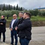 José Luis Agea visita Jamilena. / Diputación de Jaén.