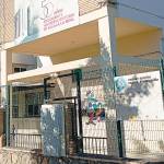 Instalaciones del colegio José Garnica Salazar, contiguo a las dependencias del instituto Antonio de Mendoza. / Juan Rafael Hinojosa / Diario JAÉN. 
