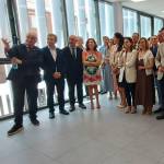 Autoridades durante la visita a la nueva Oficina de Empleo de Jaén. / F. Gaitán / Diario JAÉN. 