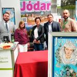Estand del Ayuntamiento de Jódar en la Feria de los Pueblos. / F. Gaitán.