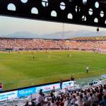 Imagen genérica del partido del Real Jaén el pasado domingo, cuando consiguió el ascenso a Segunda Federación. / Álex Gómez / Diario JAÉN. 