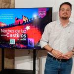 Juan Ramón Canovaca, Daniel Ariza y Fran Lozano, en la presentación de “Noches de Luz en los Castillos”. / F. Gaitán / Diario JAÉN.