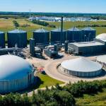 Imagen de archivo de una planta de biogás en Murcia. / Ecologistas en Acción.