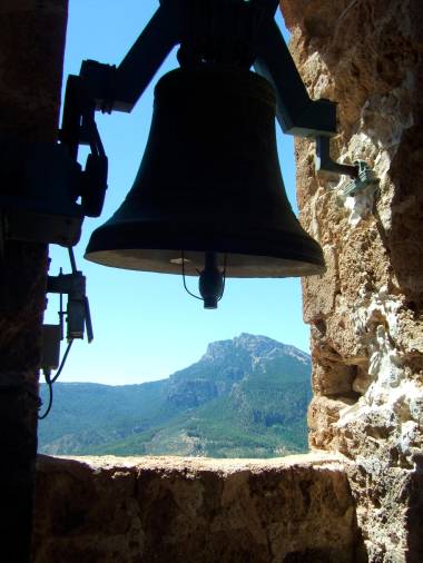 <i>Vista del Yelmo desde el campanario. </i>