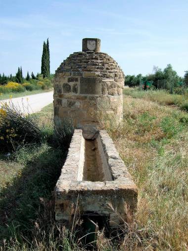 <i>Abrevadero en la Cañada del Paso (I).</i>