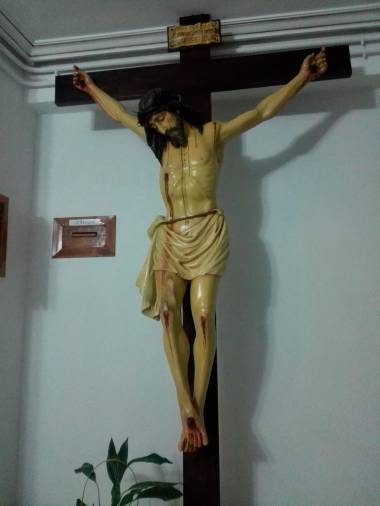 <i>Cristo de José “El Lanero” .</i>
