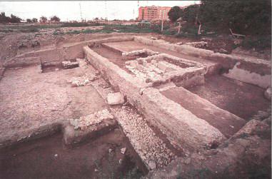 <i>Los hallazgos de silo romano de grandes dimensiones. </i>
