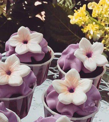 Cup cakes de arándanos