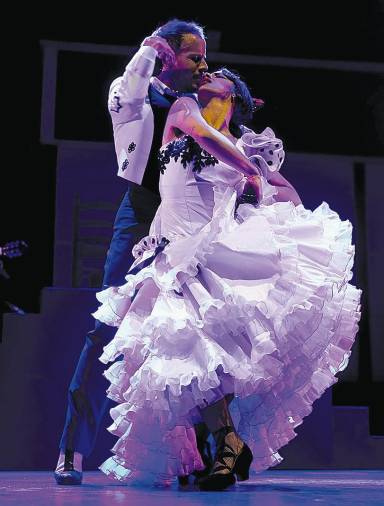 $!Recital de ballet flamenco en Música en Segura