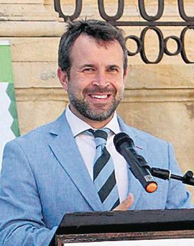<i>Julio Millán, alcalde de la ciudad de Jaén. </i>