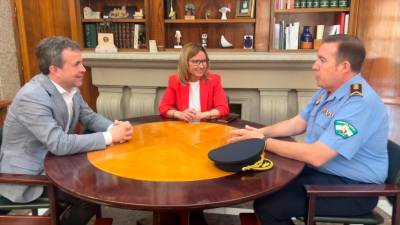 Julio Millán, María del Carmen Angulo y Luis Ojeda Martínez. 