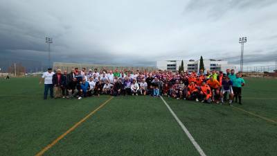 Veteranos del Real Jaén, del Granada y una selección de jugadores de La Glorieta y La Gloria.