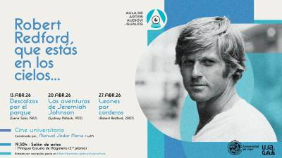 Cartel del ciclo dedicado a Robert Redford. / UJA.